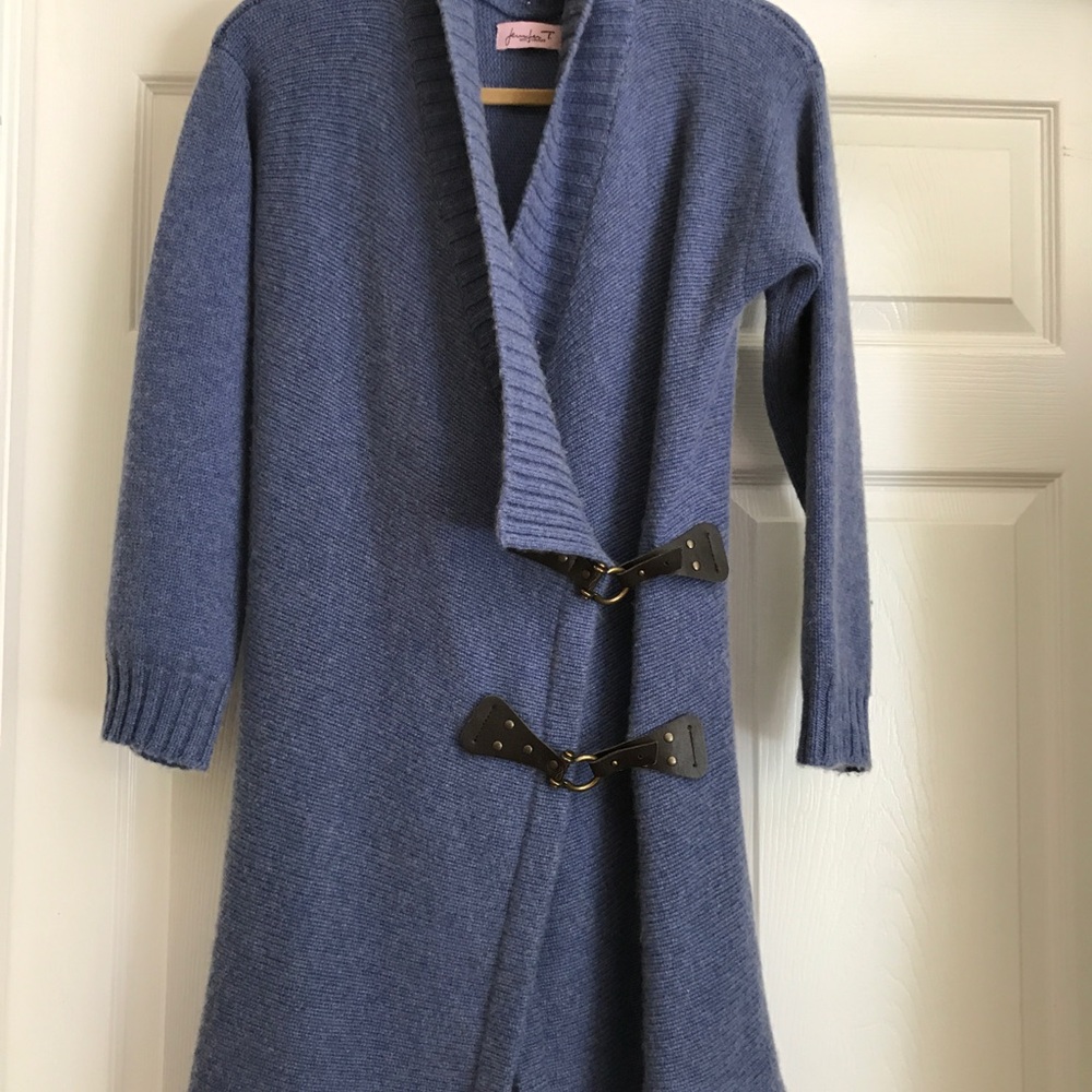 Jennifer Tyler Toggle Sweater Jacket