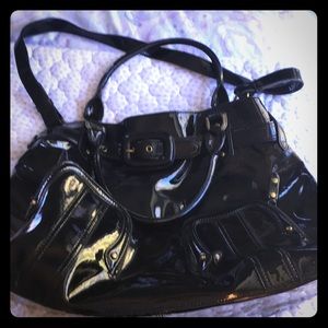 Cole Haan Patton leather shoulder bag with strap