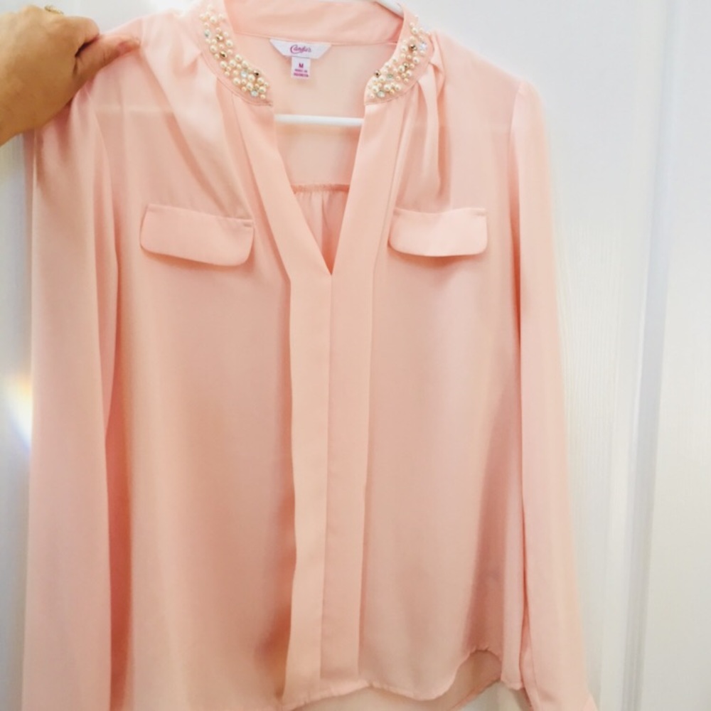 Candies peach long sleeve