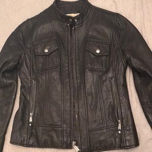 Leather jacket