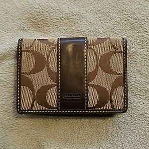 Coach Card Holder