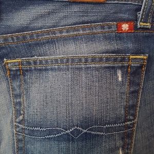 Lucky Brand Riley Boyfriend distressed jeans