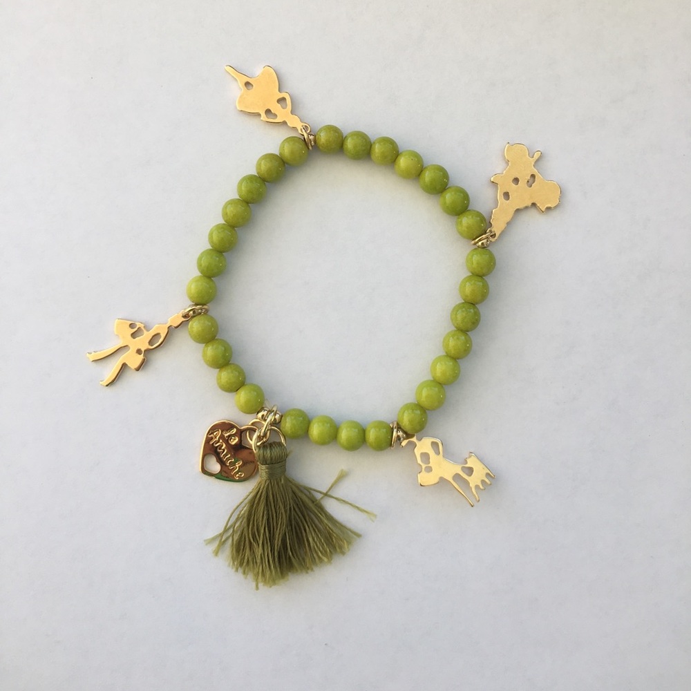 Beaded Charm Bracelet