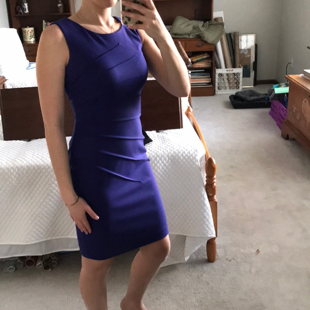 Calvin Klein Ruched Dress