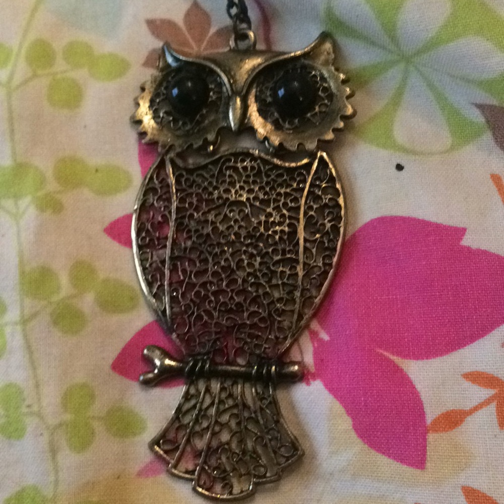 Owl necklace