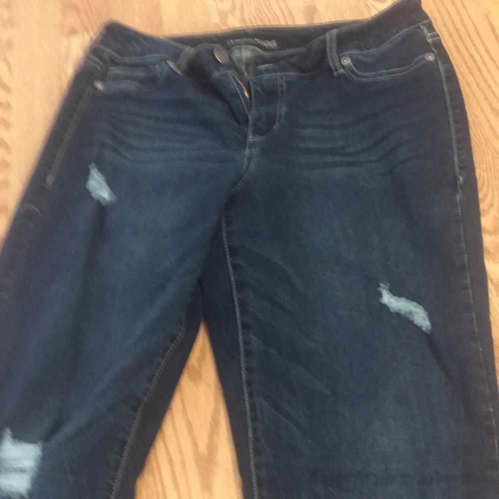 Maurice's jeans!