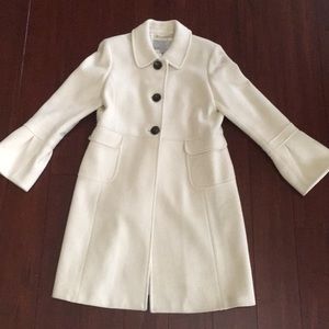 Winter White Old Navy Peacoat