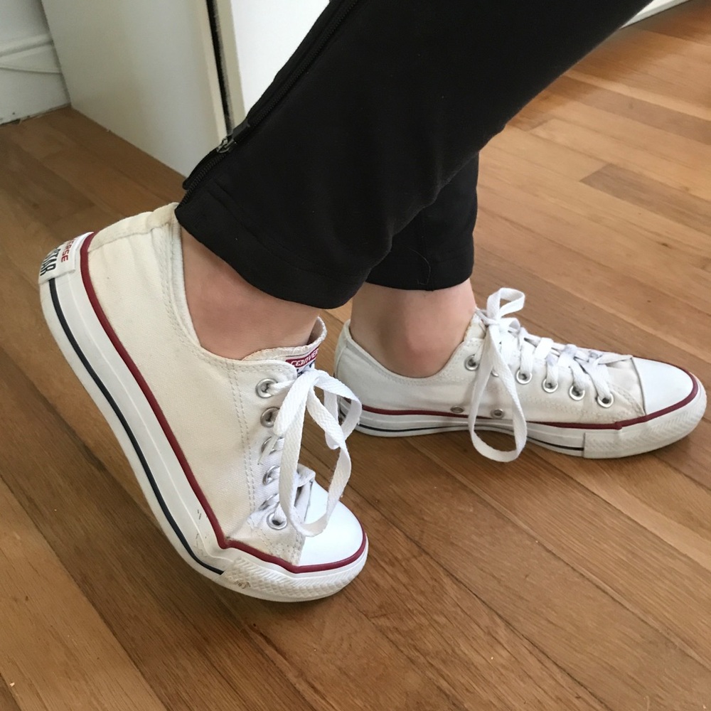 Size 7 All Star White Converse