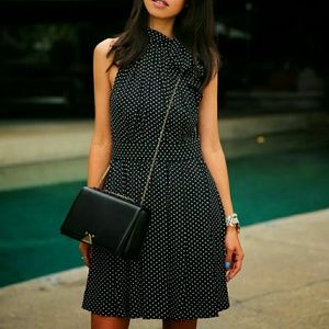 NEW Express halter polkadot dress size 10 NWT