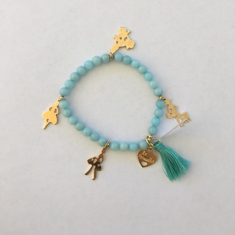 Beaded Charm Bracelet