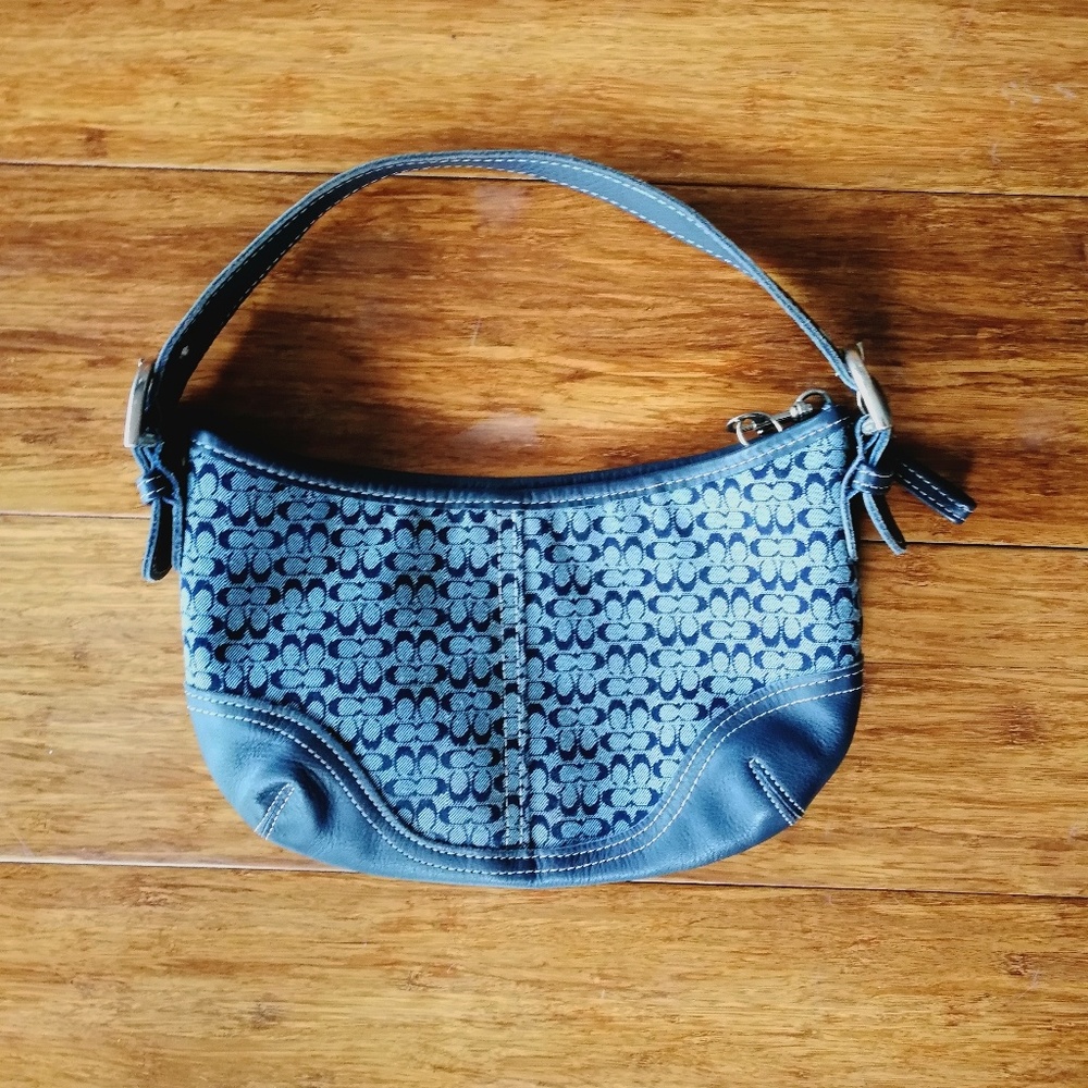 Coach signature hobo!