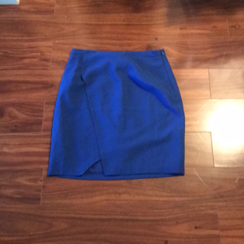 Blue skirt