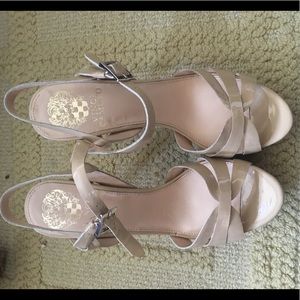 Nude Platform Heels Vince Camuto