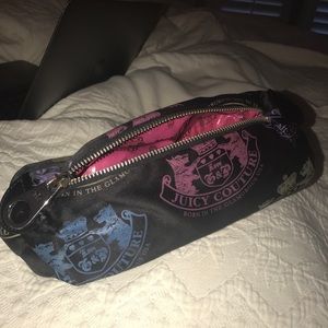 Juicy couture pencil pouch or cosmetics case