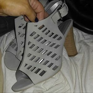 Cute Gray Torrid Heels 12W