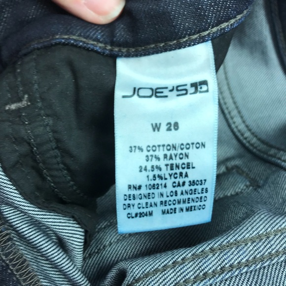 Joes Jeans Dark Wash 26 W - Picture 5 of 8