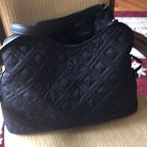 Tory Burch nylon baby bag!