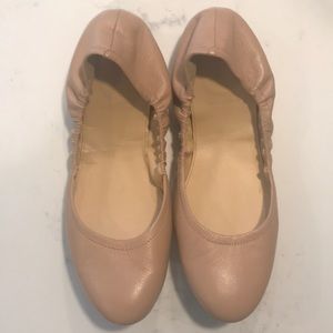 J. Crew nude flats