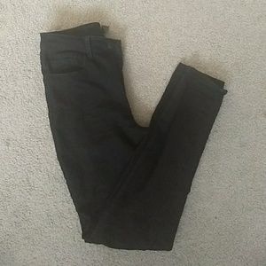 Black forever21 stretchy skinny jeans