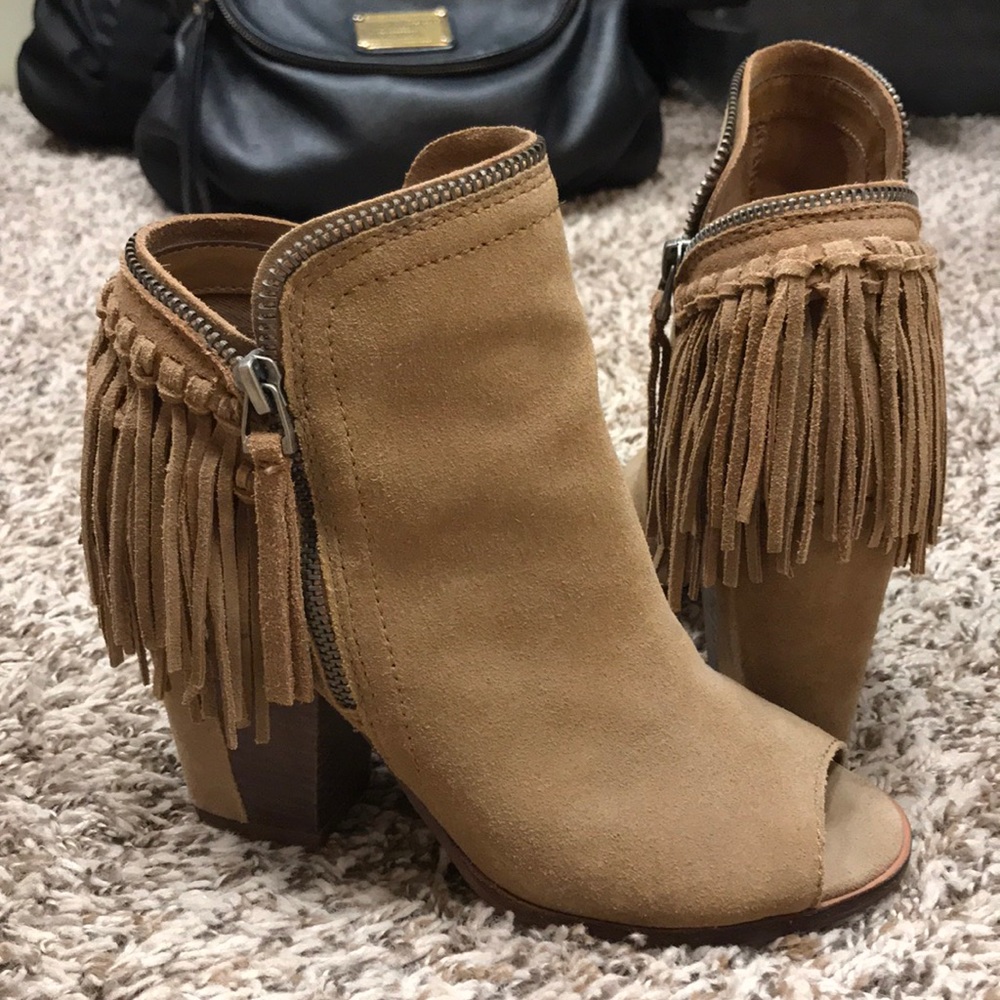 Suede DV Booties