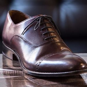 Nunn Bush Mens Saddle Oxford Style Dress Shoes