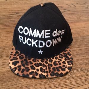 Comme des Fckdown Flat Brim Hat