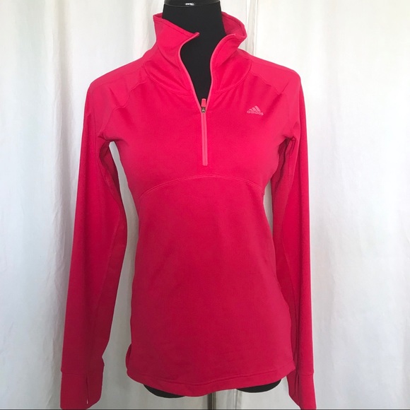 adidas Tops - NWOT Adidas Climalite 1/2 Zip Pullover Small