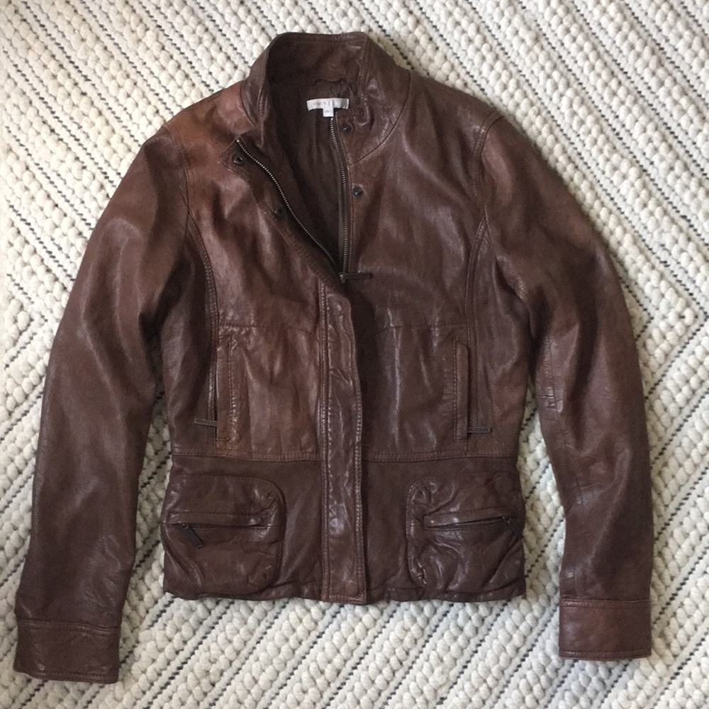Vince Leather Jacket