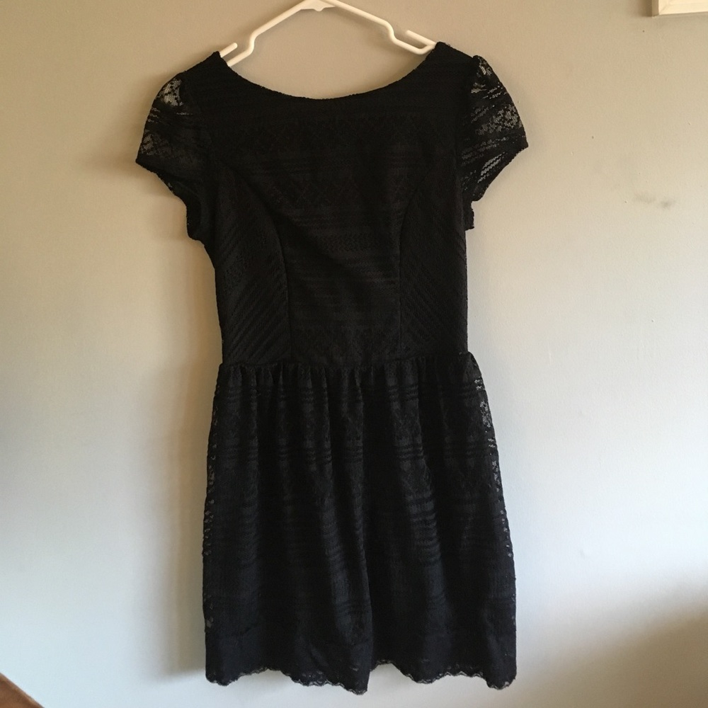 Lace Black Dress