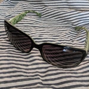 Coach black sunglasses