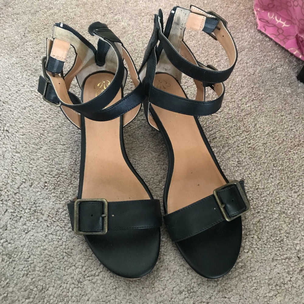 Seychelles Sandals Size 8.5 Black