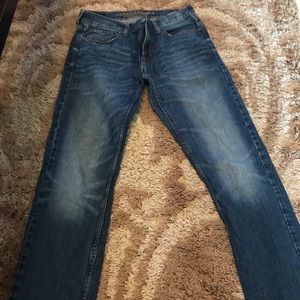 American Eagle Mens Jeans Size 30x34 Slim Straight