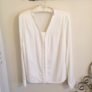 Calvin Klein ivory dress shirt