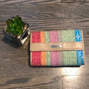 Fossil wallet RFID clutch