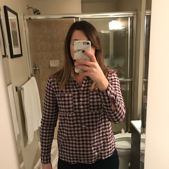 Gingham Madewell Long Sleeve Pullover - Picture 3 of 3