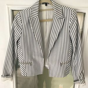 Express pinstriped blazer!