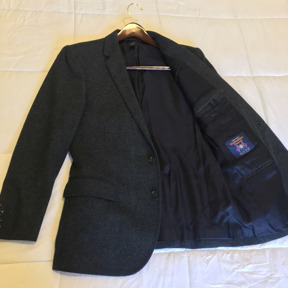 J Crew Ludlow Tweed Blazer 42R