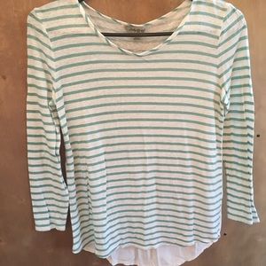 Lucky Brand Three Quarter Sleeve Tee
