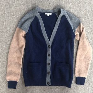 Madewell Colorblock Journal Cardigan