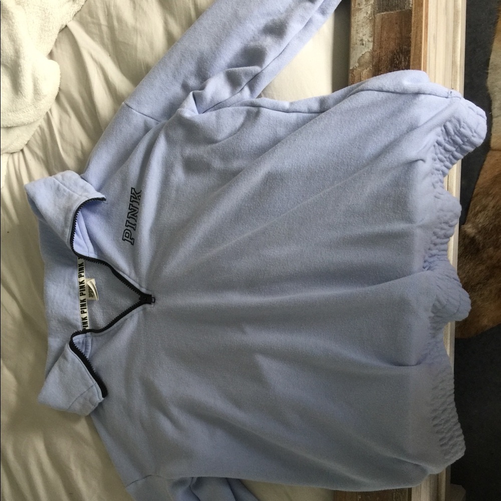 VS pink hoodie