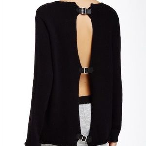 ❗️NWT❗️BB Dakota Jodie Buckle Back Sweater