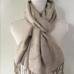 Ralph Lauren Scarf Wrap Equestrian Bridle Print!