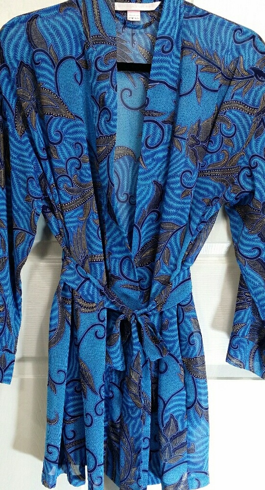 Paisley Chiffon Robe