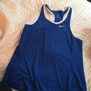 Blue Nike Athletic Tank