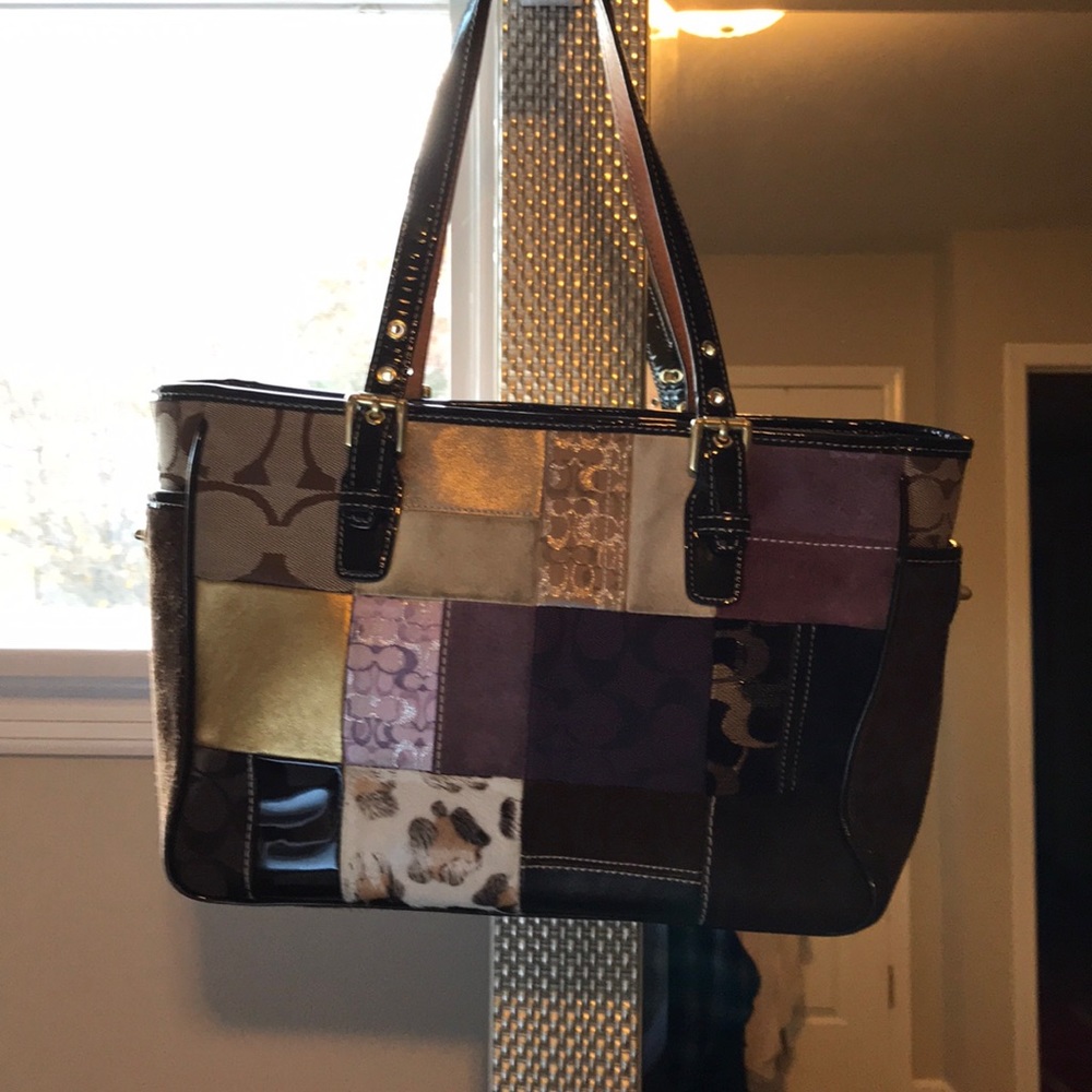 Coach Patchwork shoulder bag