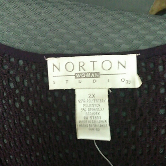 Nordstrom studio net top size 2x - Picture 2 of 2