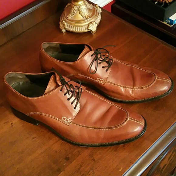 Cole Haan Brown Nike Air Dress Shoes 10
