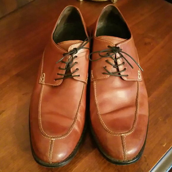 Cole Haan Brown Nike Air Dress Shoes 10