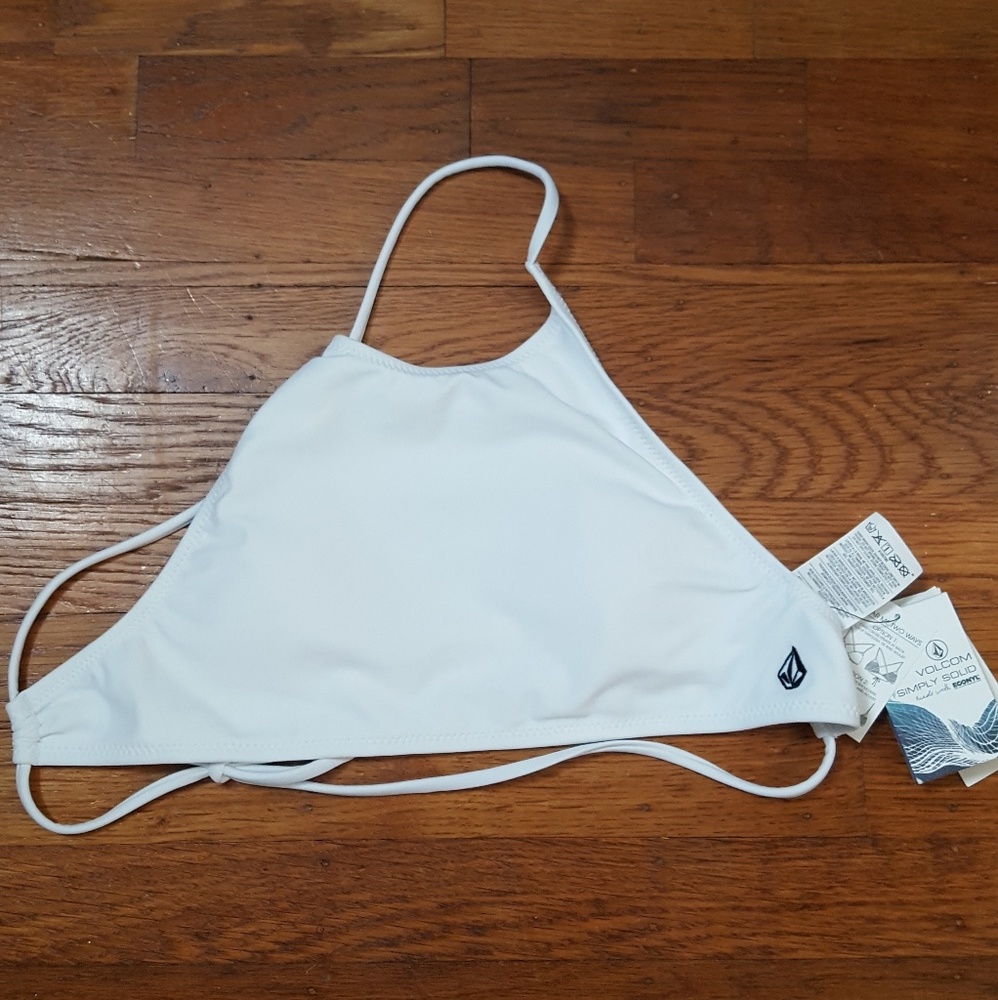 White Swimsuit Top