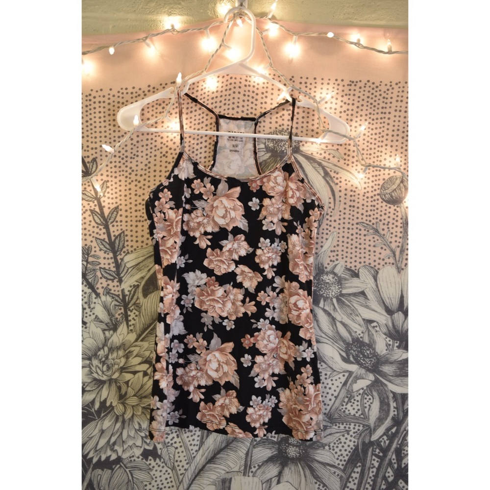 Floral tank top